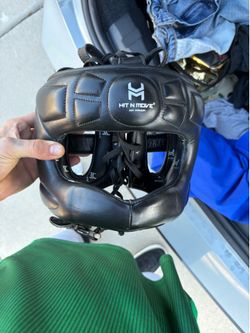 Hit n move headguard