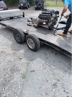 392 SRT motor and transmission