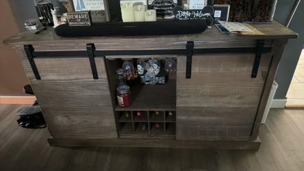 Farm Wine Hutch