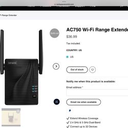 Rock Space  AC750 Wi-Fi Range Extender