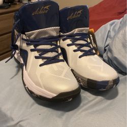Blue And White New Shoes 