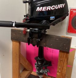 Inflatable Boat With Mercury Outboard 