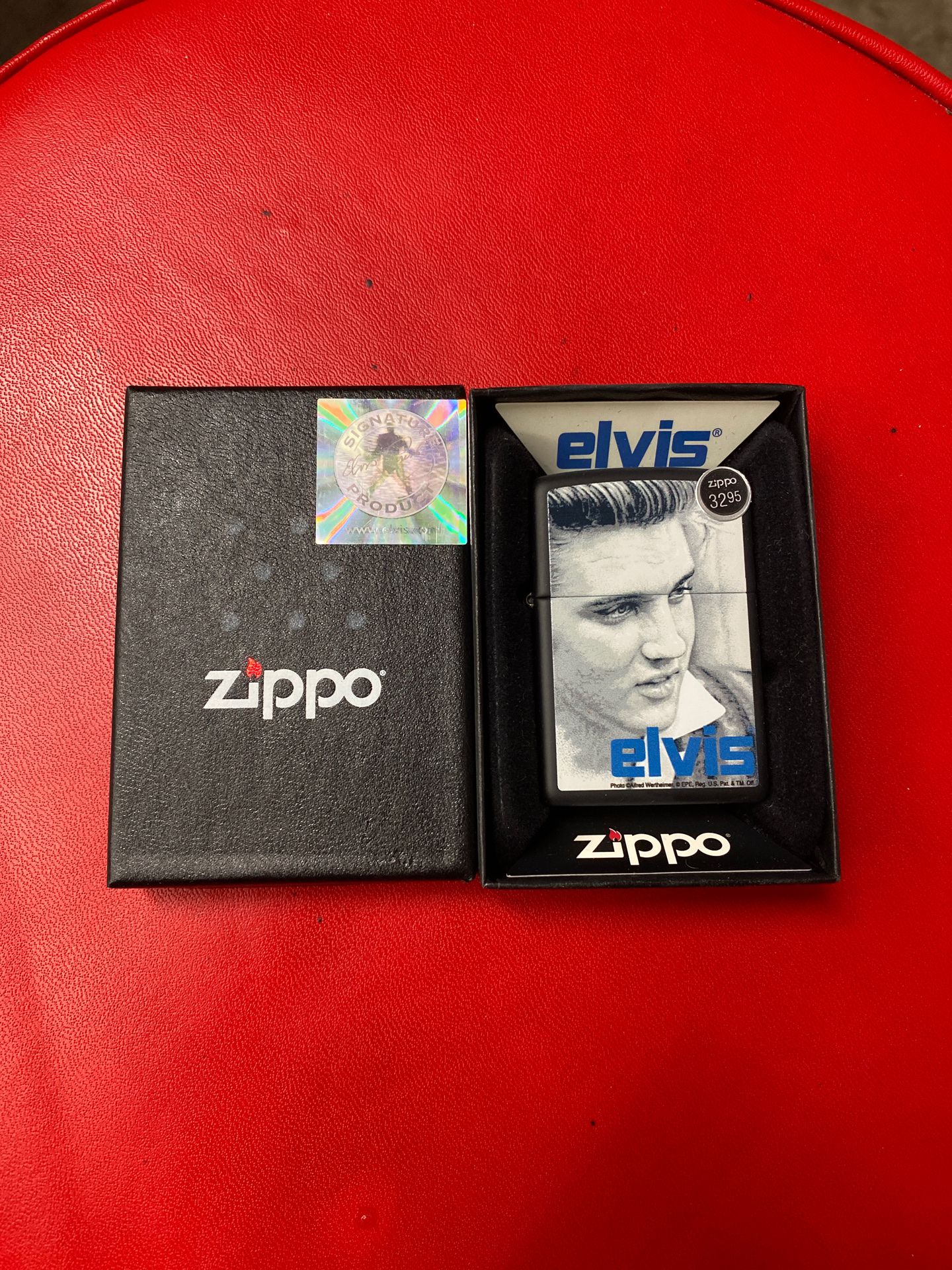Elvis Zippo Lighter