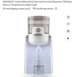 Baby Bottle Warmer & Formula Dispenser 