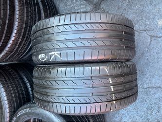 2tires 225/40R19 CONTINENTAL for $140