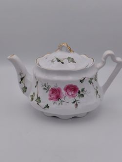 Vintage Arthur Wood & Son Staffordshire Teapot Made In England