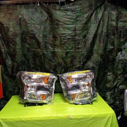 2015-17 Ford F-150 L&R Headlight Regular 