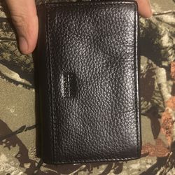 Mundi Leather Forever Genuine Leather Tri-Fold Black Wallet (Nordstrom $30 range):