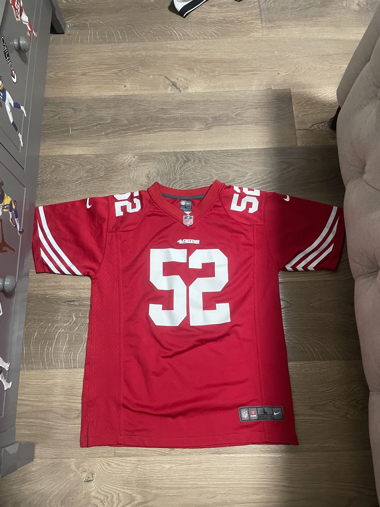 Patrick Willis 49ers Jersey Size L