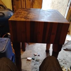 Robert Hosier Butcher Block Table