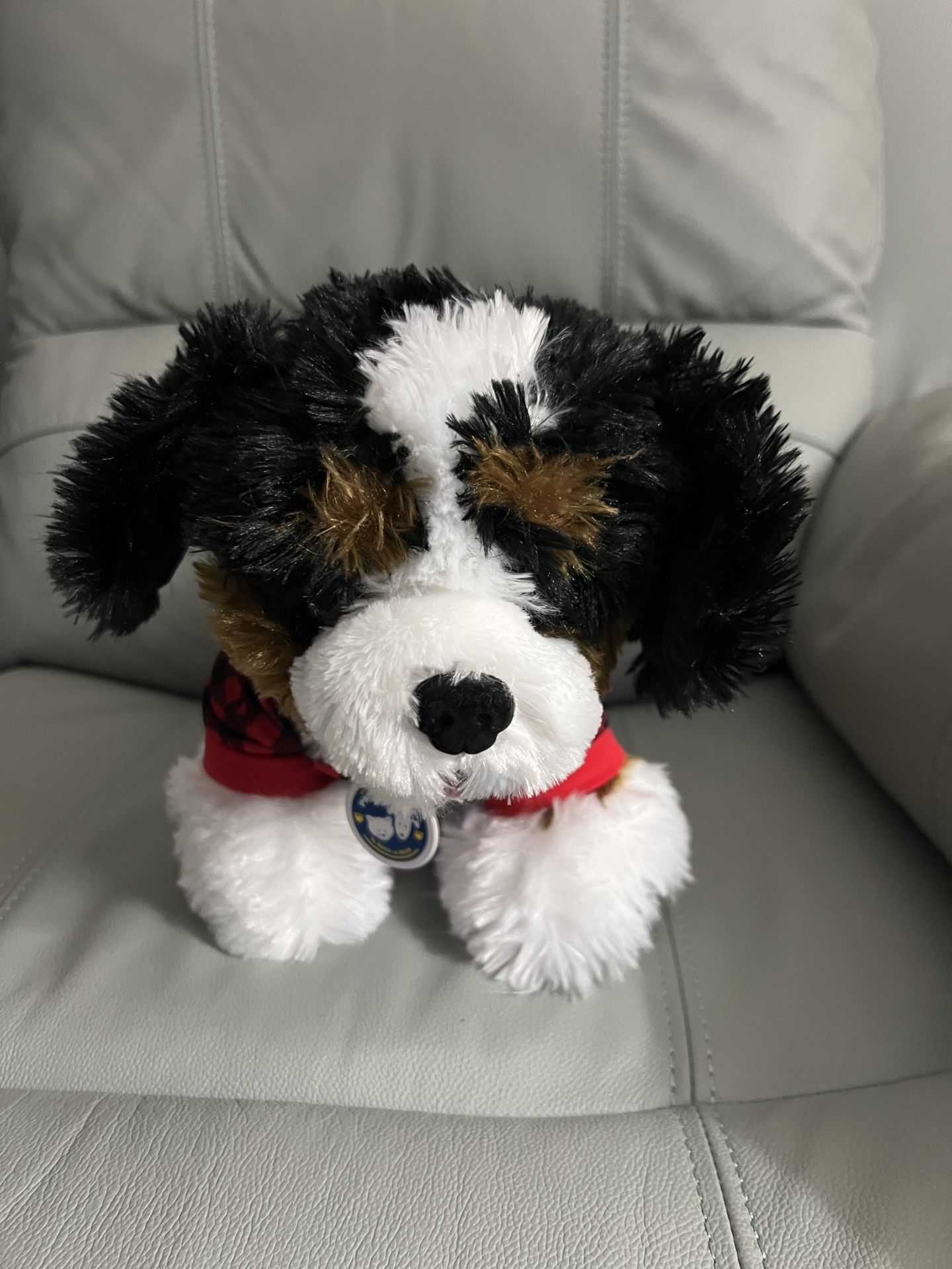 Bernice Mountain Dog (Build-A-Bear) Stuffed Animal With Cute Outfit