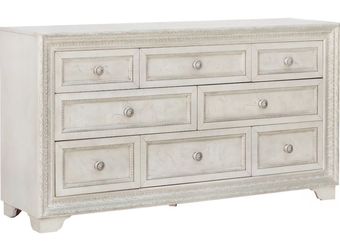 Pulaski Camila 8-Drawer Dresser and 2 Nightstands