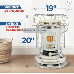KeroHeat Efficient Portable Kerosene