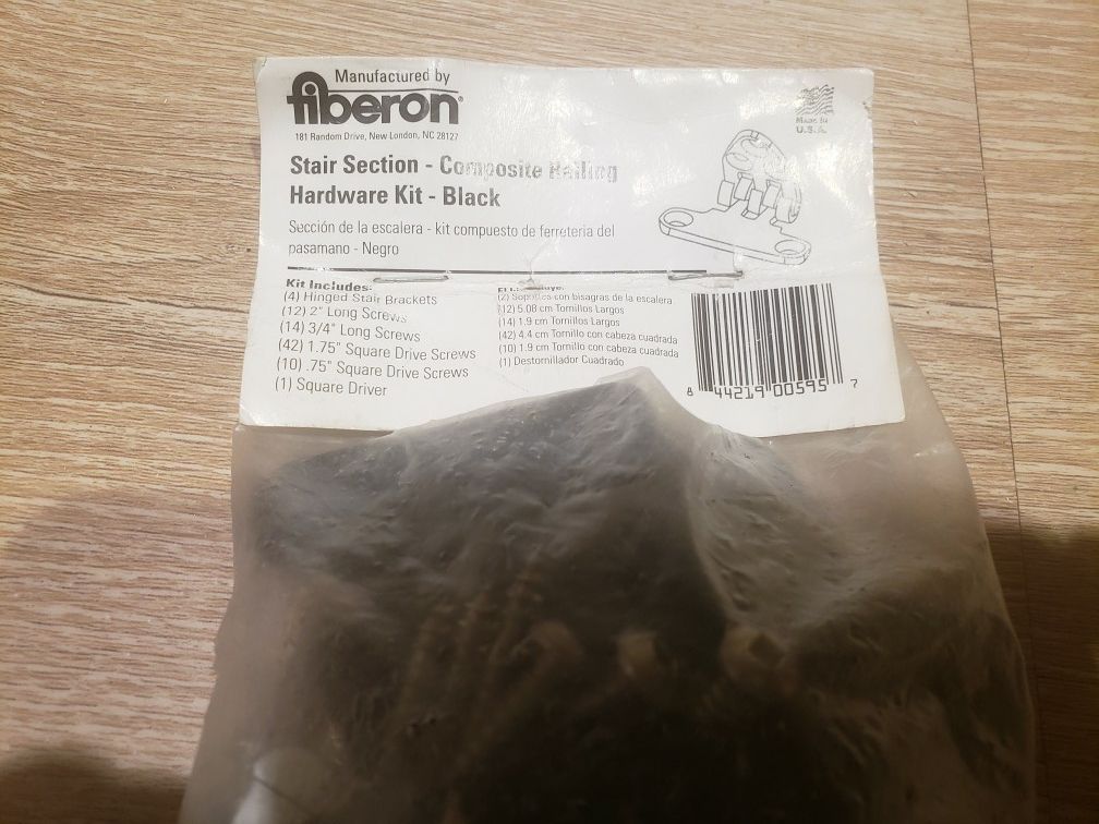 Veranda FiberComposite Railing Hardware Kit