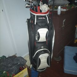 Ful Set Powerbuilt Grandslam Golfclubs With Extra Putter, And 2,3,4 Irons Added Later