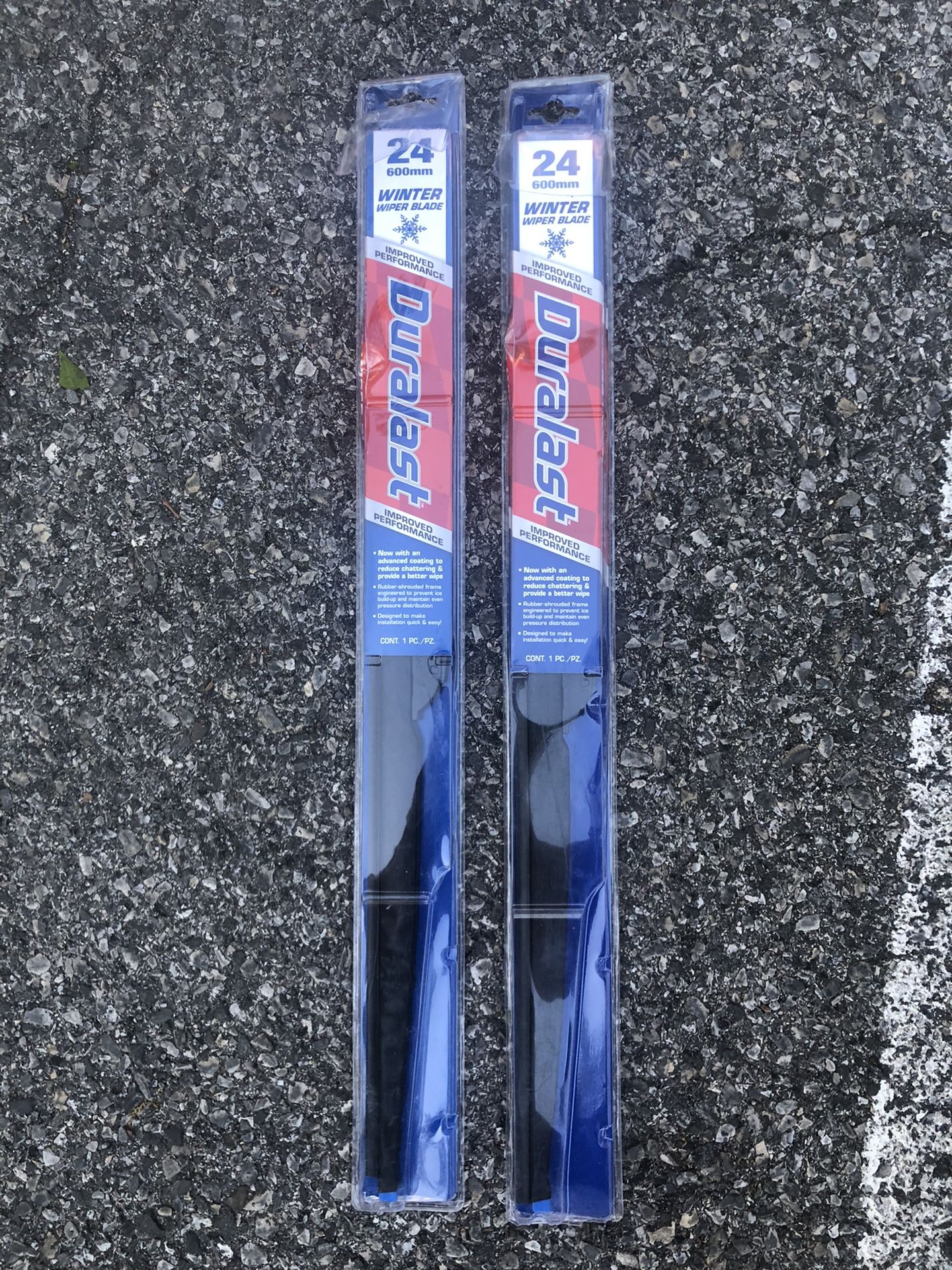 2 WINTER WIPER BLADE DURALAST 24 600mm