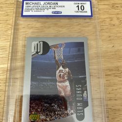 1998 Michael Jordan 10 Mint Gem
