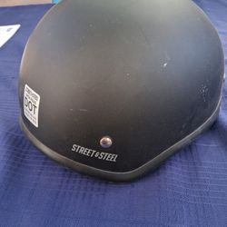 Street & Steel Motorcycle Helmet 