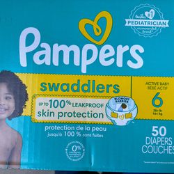 Pampers Size 6: $20 FIRM. PUO Barstow/fresno