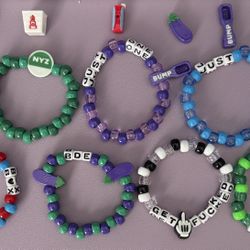 Kandi With Selected Charms 