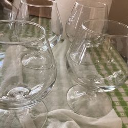 4  copas de Crystal  princes house