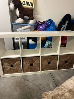 White Organizer Shelf