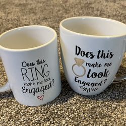 Engagement Coffee Mugs