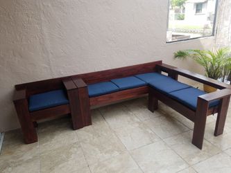 Sectional patio set