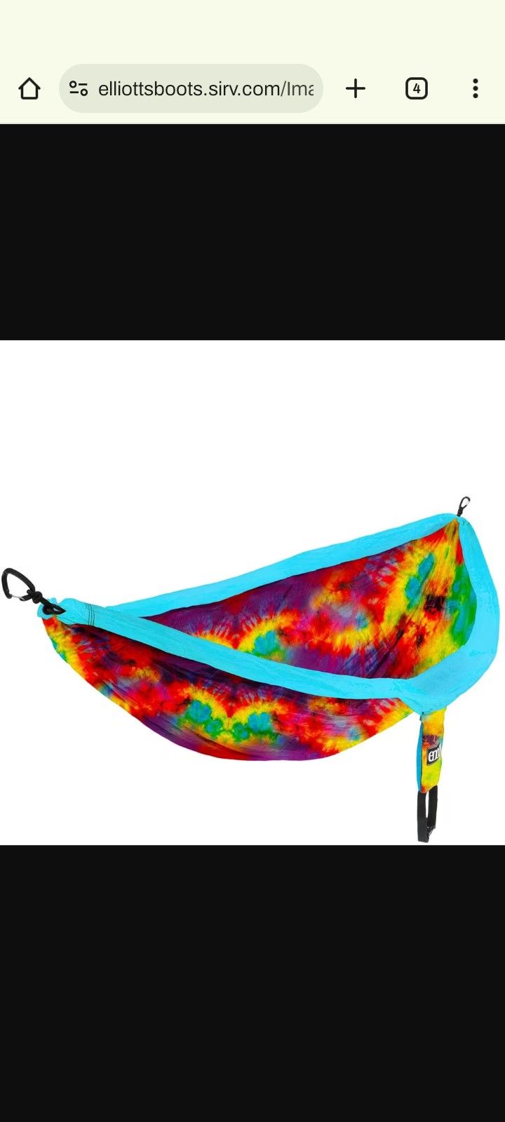 ENO Doublenest Hammock Prints - Tie Dye from elliottsboots
Doublenest Hammock
Straps included