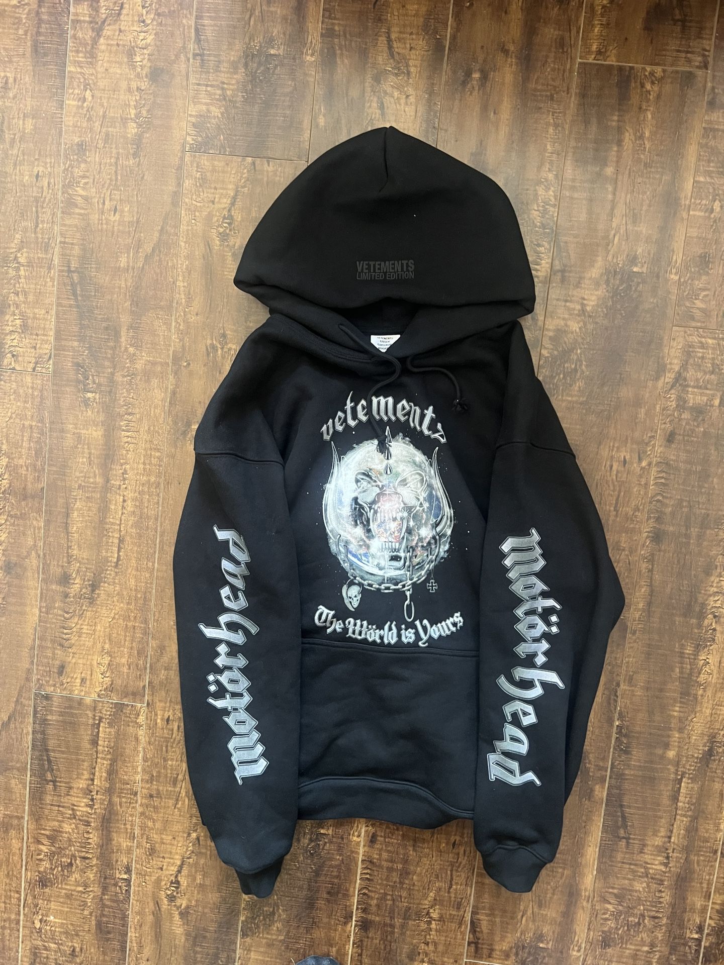 Vetements motorhead hoodie - thefunkyskunk.ie