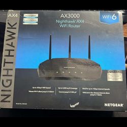 NETGEAR Nighthawk® AX4 4-Stream AX3000 WiFi Router (RAX36S-100PAS)