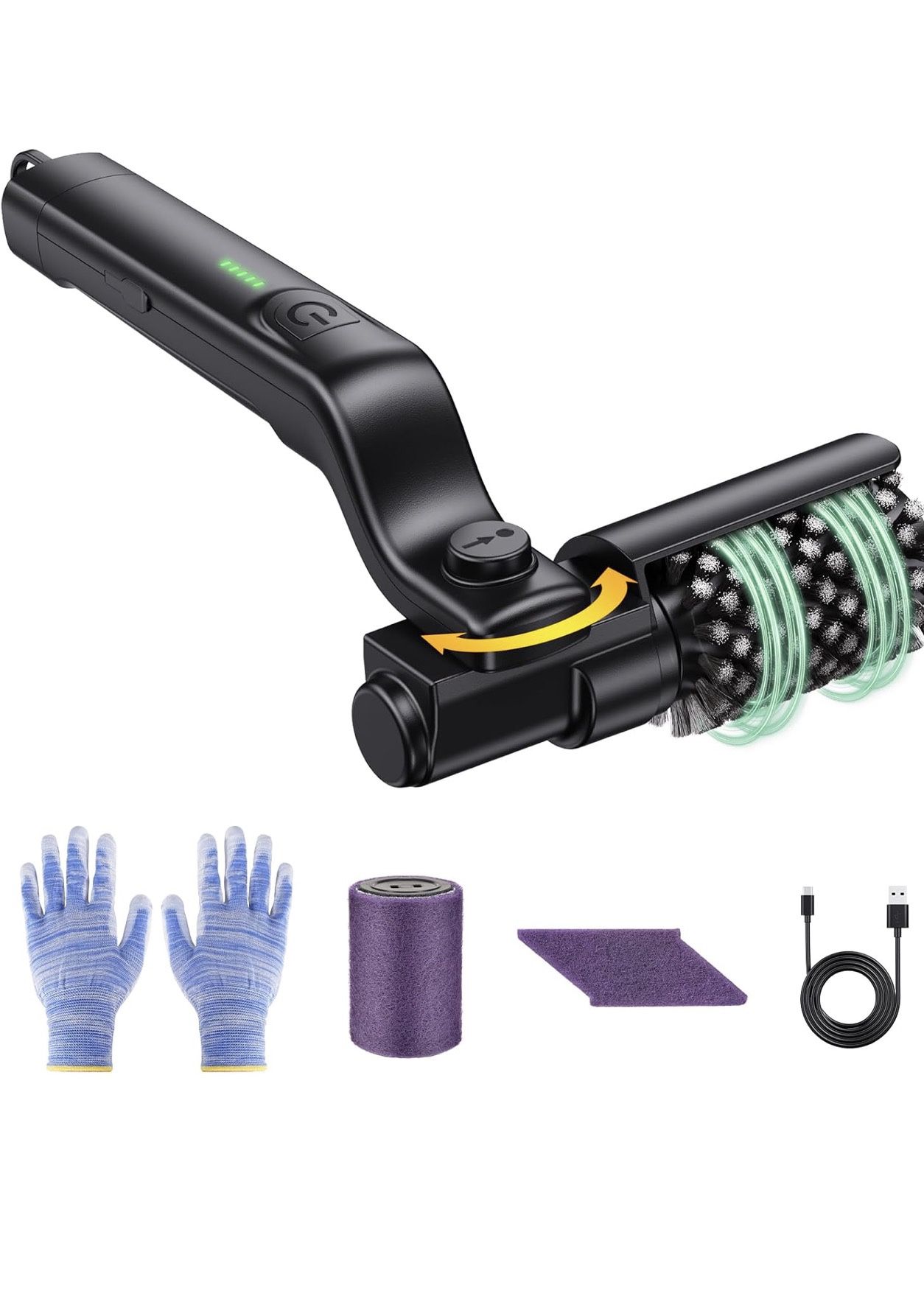 Electric Cordless Grill Cleaning Brush – Brand New