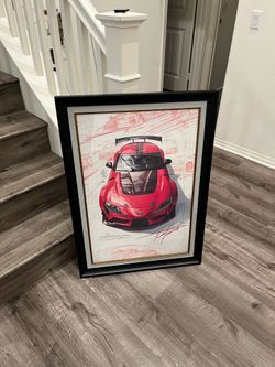 Supra Wall Art Luxury frame