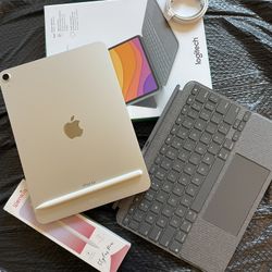 Apple IPad Air 11” ( M2 chip / 2024 Model) 512GB / 1TB with pen, Logitech keyboard & Accessories 