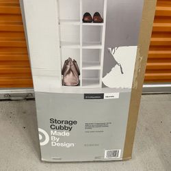 New White Storage Cubby