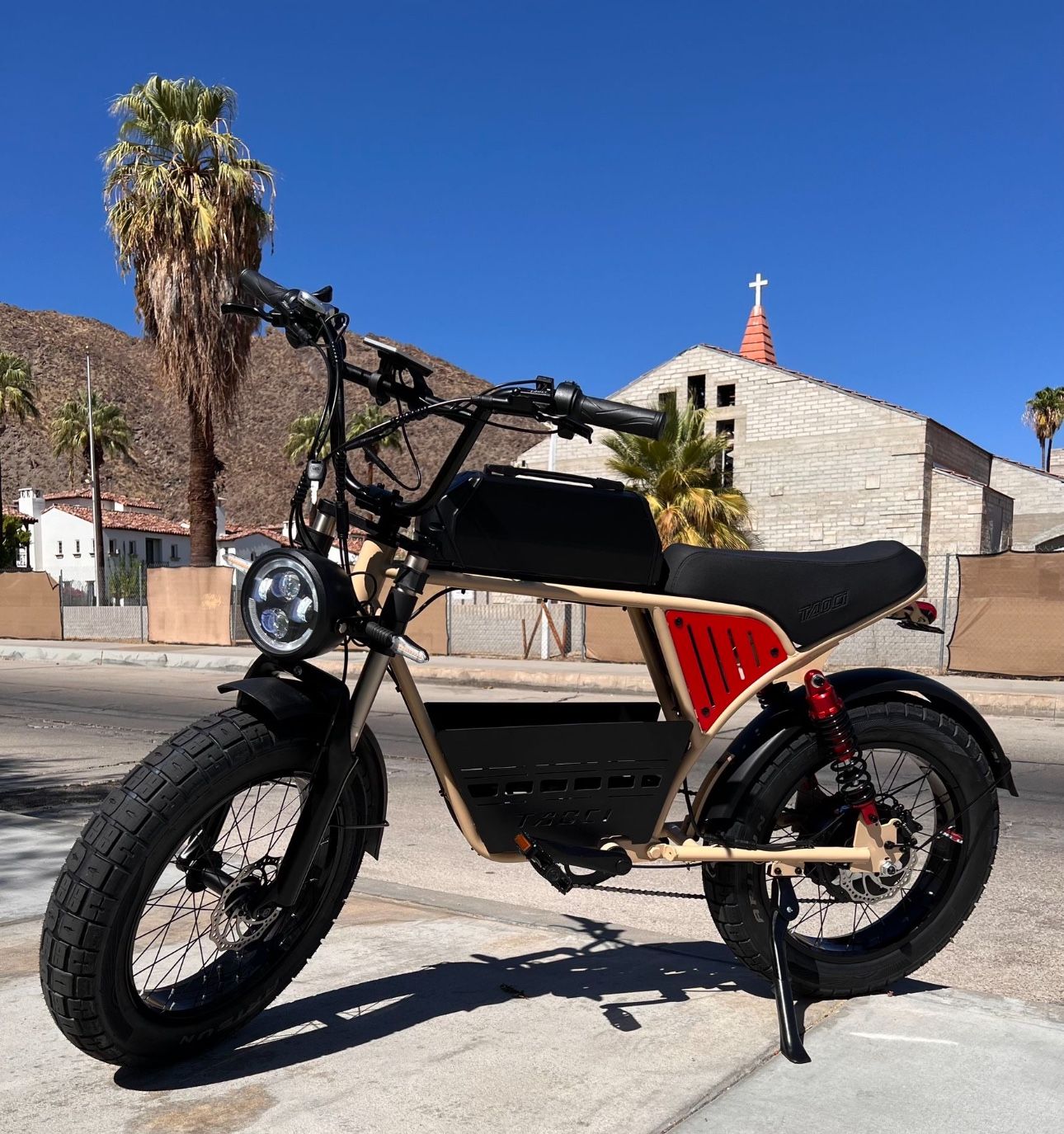 New! Electric Bike, 1500 W, 35 Mph, Basket, Full Suspension, Sand Or Blue, Free Delivery π + Lock π