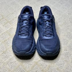 Hoka One One 7 Bondi Black Size 12 Wide