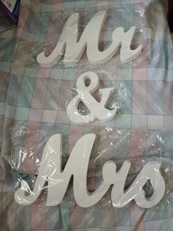 Mr & Mrs display