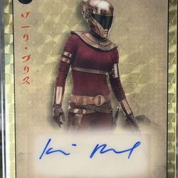 2025 Topps Meiyo - Zori Bliss 1/1 Superfractor Auto