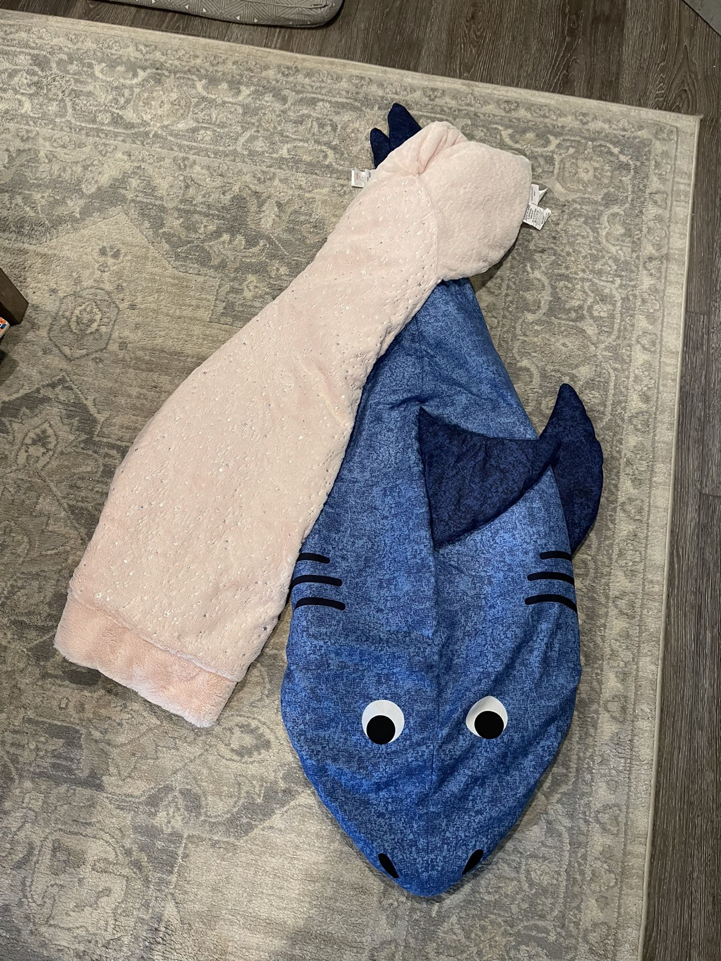 Mermaid & Shark Sleeping Bag