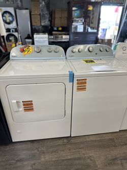 Whirlpool Washer & Dryer (Take It Home In Payments/Llevalo A Casa En Pagos)