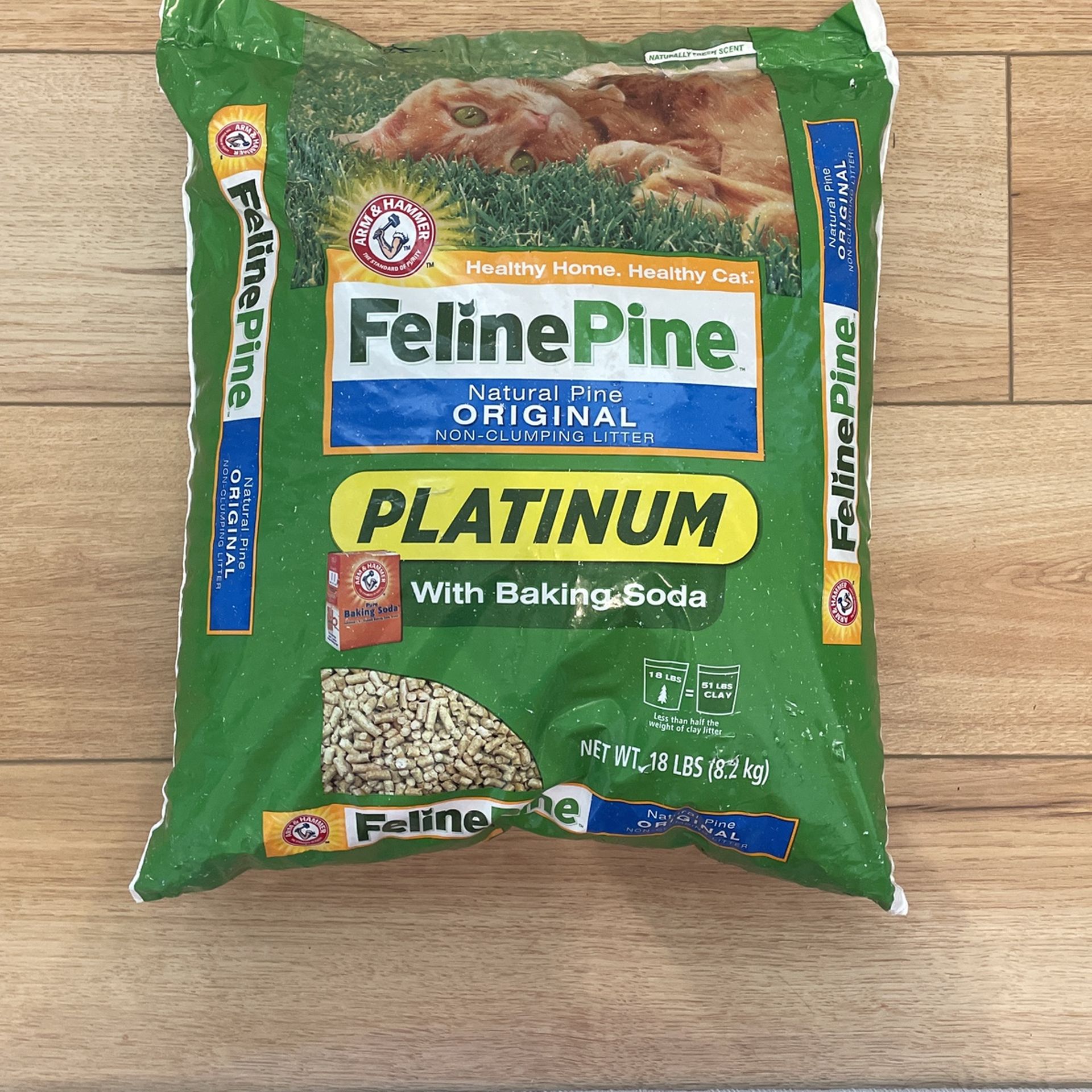 Free - Feline pine Pellet Litter