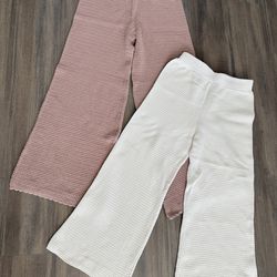 2 pair knit pants