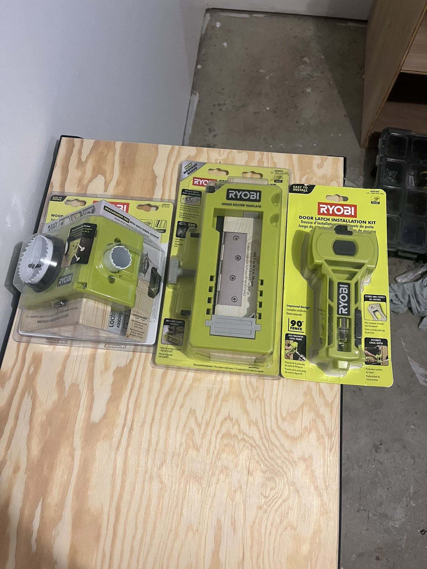 Ryobi Door Installation Kits / Jigs