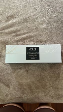 Soleil Rose Gold Styling Comb