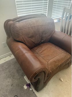 Leather chair