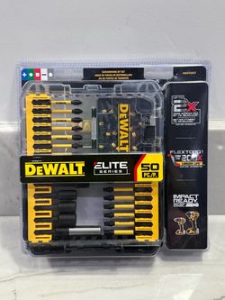 DEWALT ELITE SERIES Impact Driver Bit Set 50 -Piece