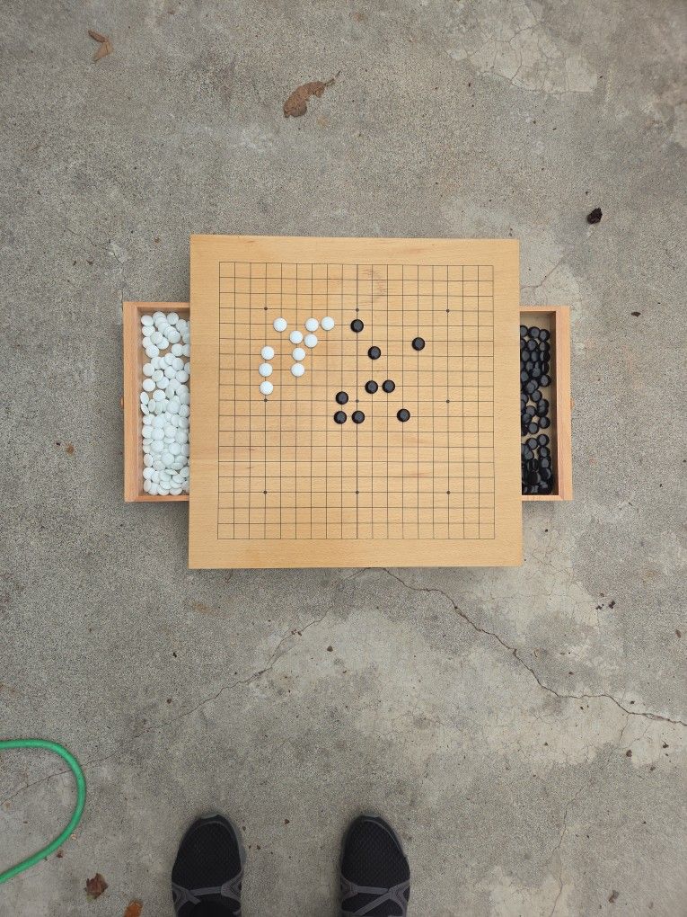 Go Board Set (19 x 19 grid with stones)