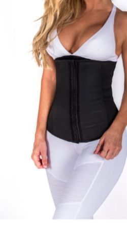 Zip & clip waist shaper for sale
