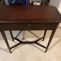 Small Entry Way Table. 30” Wide  15” Deep 31” Tall
